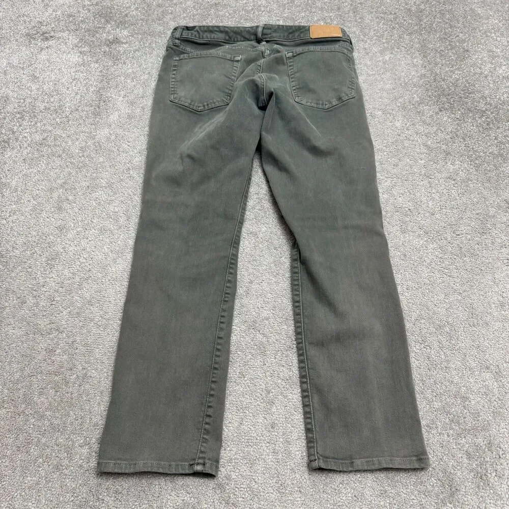 Bonobos Tailored Stretch Straight Leg Denim Jeans Mens 34x30 Gray Charcoal Wash